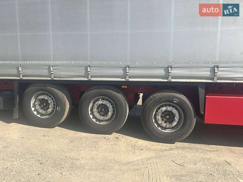 Тентований борт (штора) - напівпричіп Schmitz SCS S3 2017 в Ужгороді