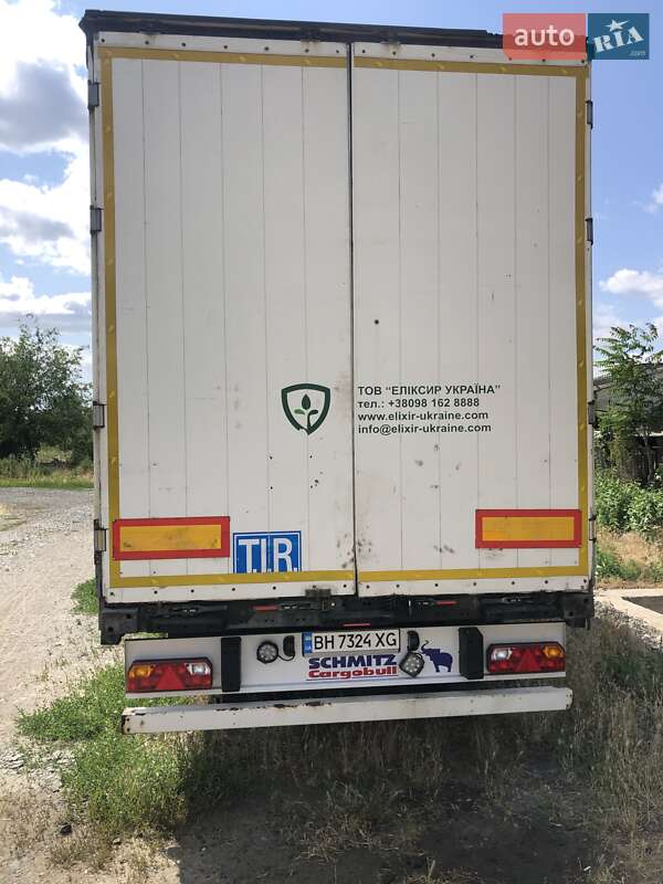 Тентованный борт (штора) - полуприцеп Schmitz SCZ 24 2008 в Кривом Роге фото 2 Тентованный борт (штора) - полуприцеп Schmitz SCZ 24 2008 в Кривом Роге
