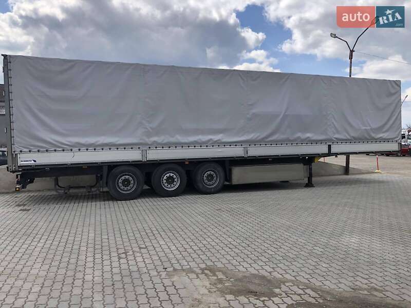 Бортовой полуприцеп Schmitz SPR 24 2012 в 