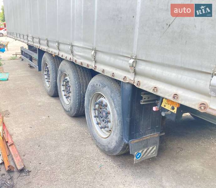 Тентований борт (штора) - напівпричіп Schmitz SPR 24 2006 в Покрові