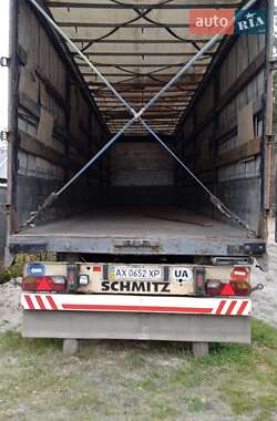 Тентованный борт (штора) - полуприцеп Schmitz SPR 24 1998 в 