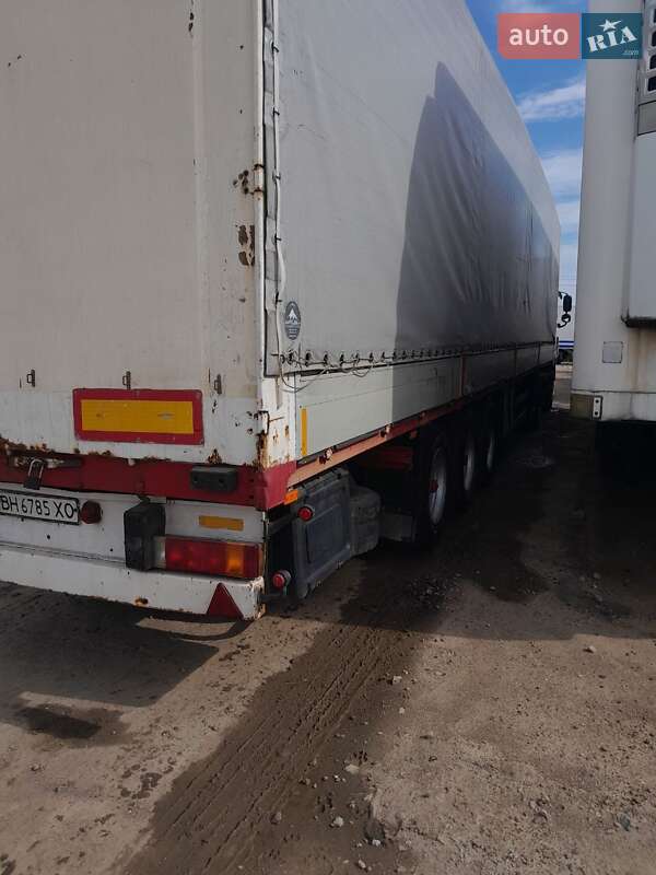 Тентований борт (штора) - напівпричіп Schmitz SPR 24 1997 в Одесі фото 5 Тентований борт (штора) - напівпричіп Schmitz SPR 24 1997 в Одесі