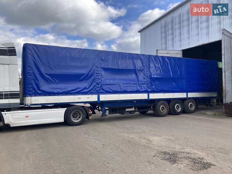 Бортовий напівпричіп Schmitz SPR 24 2002 в Ковелі