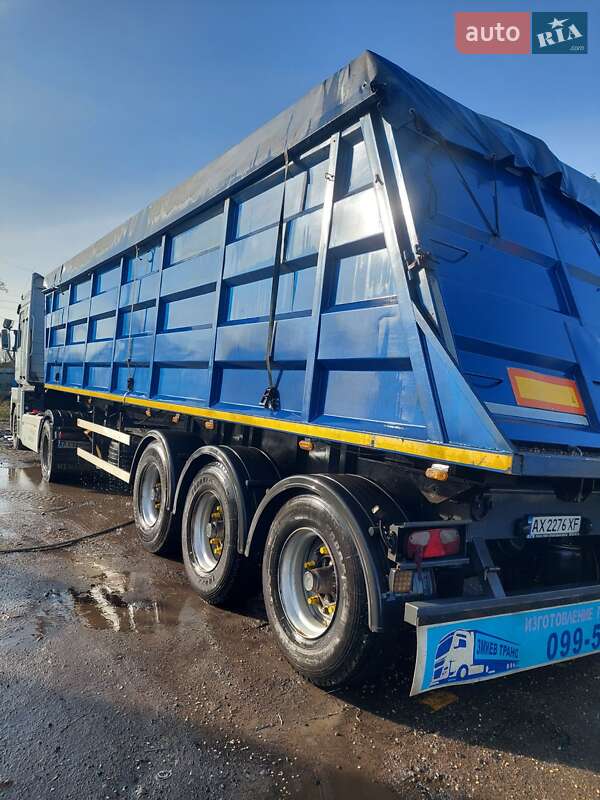 Зерновоз - полуприцеп Schmitz SPR 24 1996 в Ахтырке