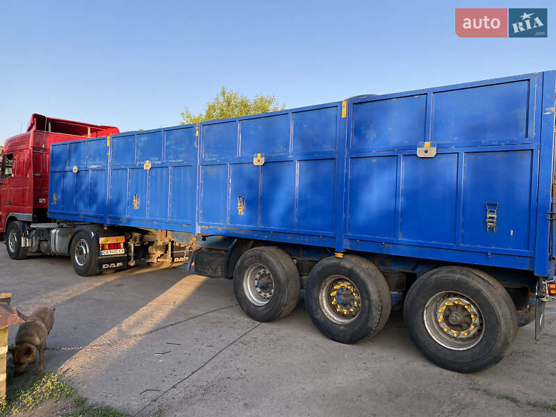 Зерновоз - напівпричіп Schmitz SPR 24 1988 в Золотоноші