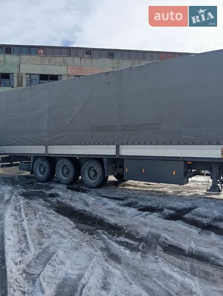 Тентований борт (штора) - напівпричіп Schmitz SPR 24 1998 в Ніжині