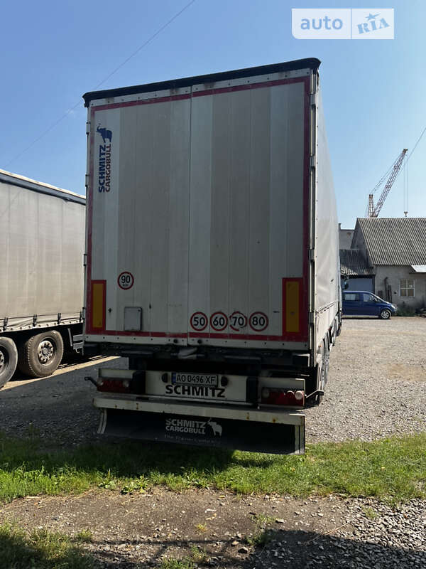 Бортовий напівпричіп Schmitz SPR 24L 2007 в Хусті
