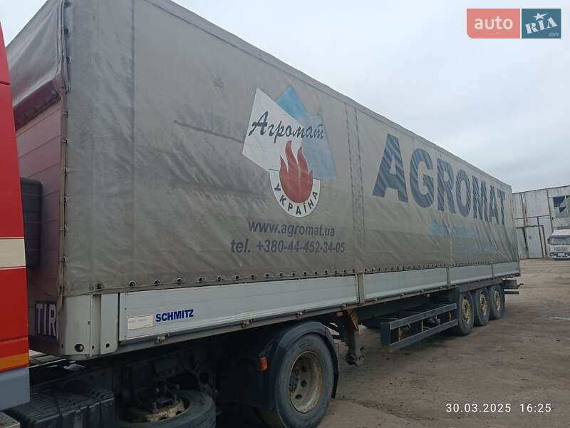 Бортовой полуприцеп Schmitz SPR 24L 2004 в 