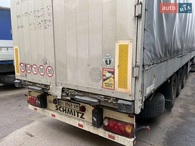 Тентованный борт (штора) - прицеп Schmitz SPR 24L 2006 в Полтаве