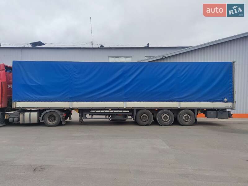 Тентований борт (штора) - напівпричіп Schmitz SPR 24L 2006 в 