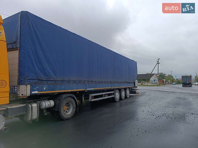 Тентованный борт (штора) - полуприцеп Schmitz SPR 24L 2004 в Луцке