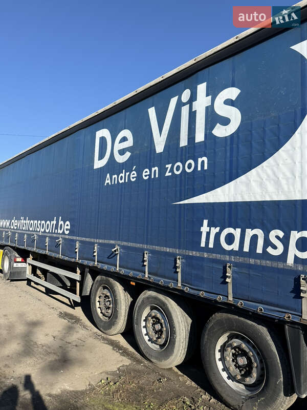 Тентованный борт (штора) - полуприцеп Schmitz SPR 24L 2007 в Луцке фото 2 Тентованный борт (штора) - полуприцеп Schmitz SPR 24L 2007 в Луцке