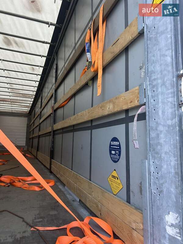 Тентований борт (штора) - напівпричіп Schmitz ZWF 18 2016 в Києві фото 7 Тентований борт (штора) - напівпричіп Schmitz ZWF 18 2016 в Києві