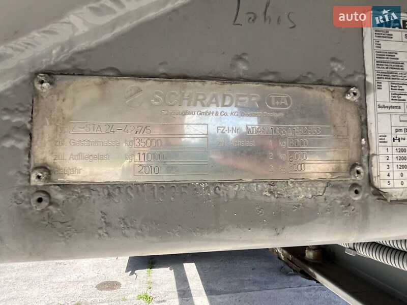 Цистерна Schrader Z-STA 24 2010 в Львові