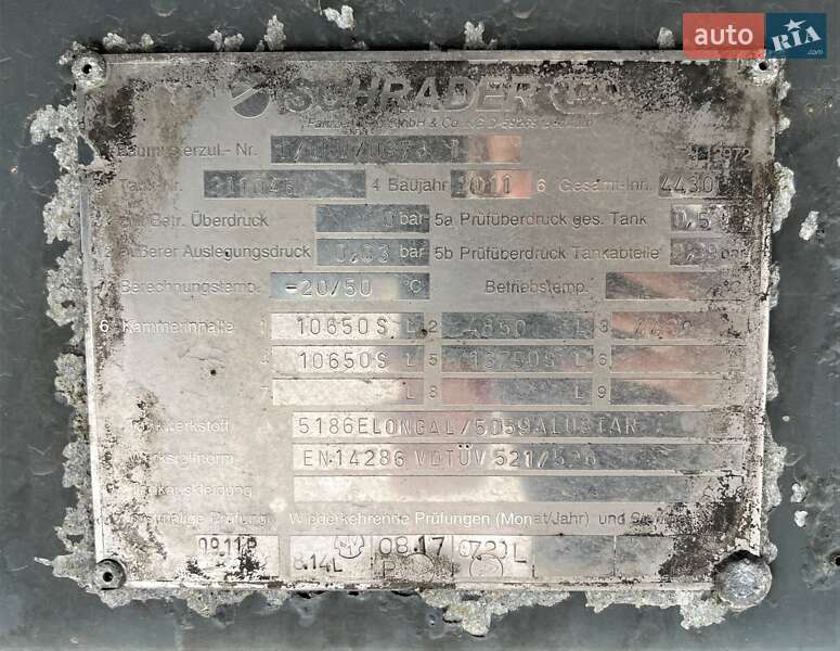 Цистерна полуприцеп Schroeder S 2011 в Львове фото 19 Цистерна полуприцеп Schroeder S 2011 в Львове