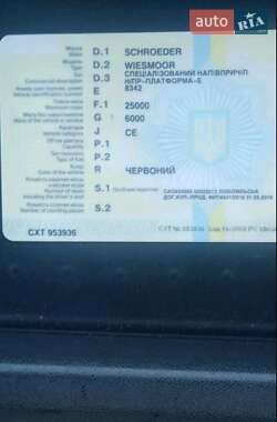 Платформа полуприцеп Schroeder Wiesmoor 1989 в 
