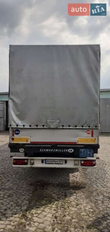 Бортовий напівпричіп Schwarzmuller J-Serie 2012 в Мукачевому