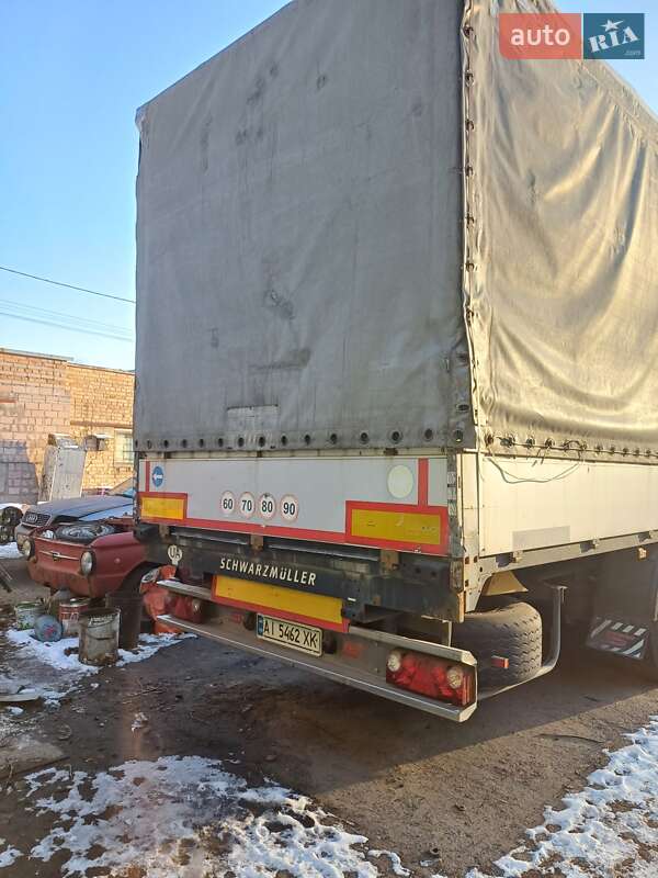 Тентований борт (штора) - напівпричіп Schwarzmuller J-Serie 2011 в Броварах