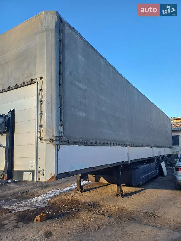 Тентований борт (штора) - напівпричіп Schwarzmuller J-Serie 2011 в Броварах