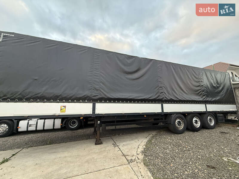 Тентований борт (штора) - напівпричіп Schwarzmuller J-Serie 2007 в Заріччі