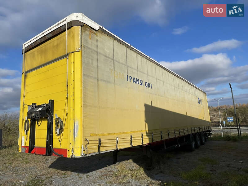 Тентованный борт (штора) - полуприцеп Schwarzmuller Mega 2008 в Ровно