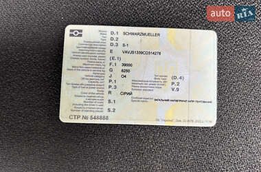 Тентованный борт (штора) - полуприцеп Schwarzmuller S-1 2012 в 