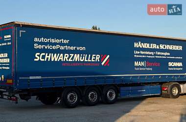 Тентованный борт (штора) - полуприцеп Schwarzmuller S-1 2018 в 