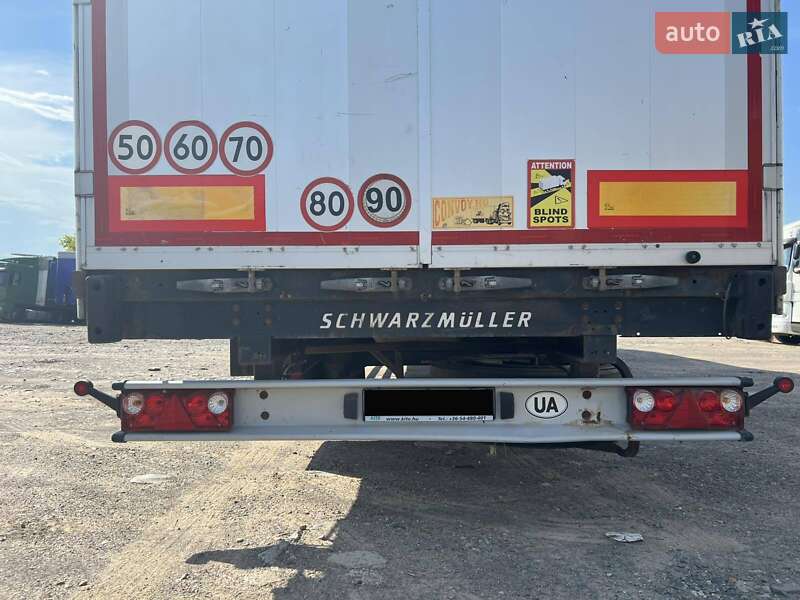 Тентованный борт (штора) - полуприцеп Schwarzmuller S-1 2015 в Ужгороде