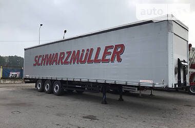 Тентованный борт (штора) - полуприцеп Schwarzmuller S1 2014 в Виннице