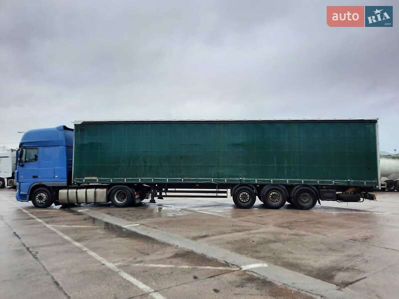 Тентованный борт (штора) - полуприцеп Schwarzmuller S1 2012 в Любомле