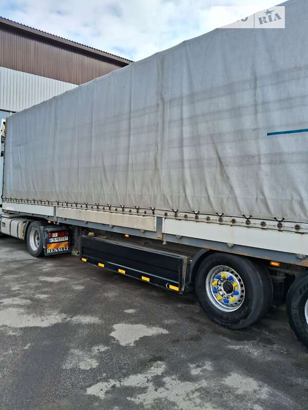 Тентований борт (штора) - напівпричіп Schwarzmuller SAF 2005 в Прилуках