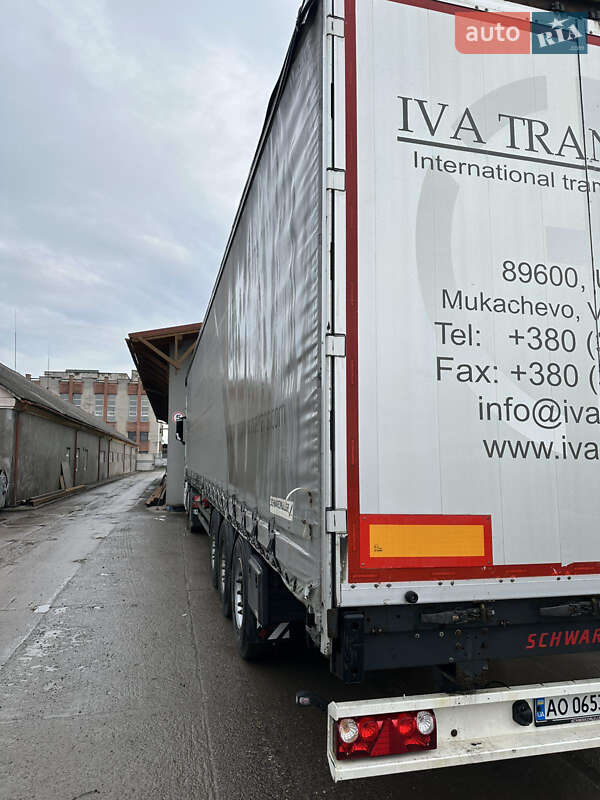 Платформа полуприцеп Schwarzmuller SAF 2016 в Мукачево