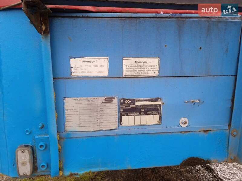 Зерновоз - полуприцеп Schwarzmuller SAP 1998 в 