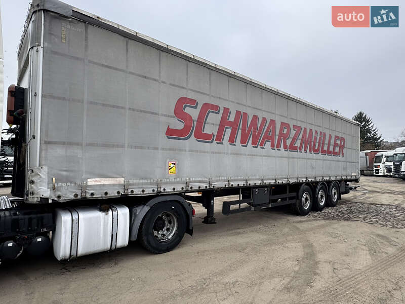 Тентований борт (штора) - напівпричіп Schwarzmuller SN24 2011 в Луцьку