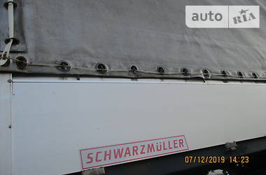Бортовой полуприцеп Schwarzmuller SPA-3E 2007 в Бурштыне