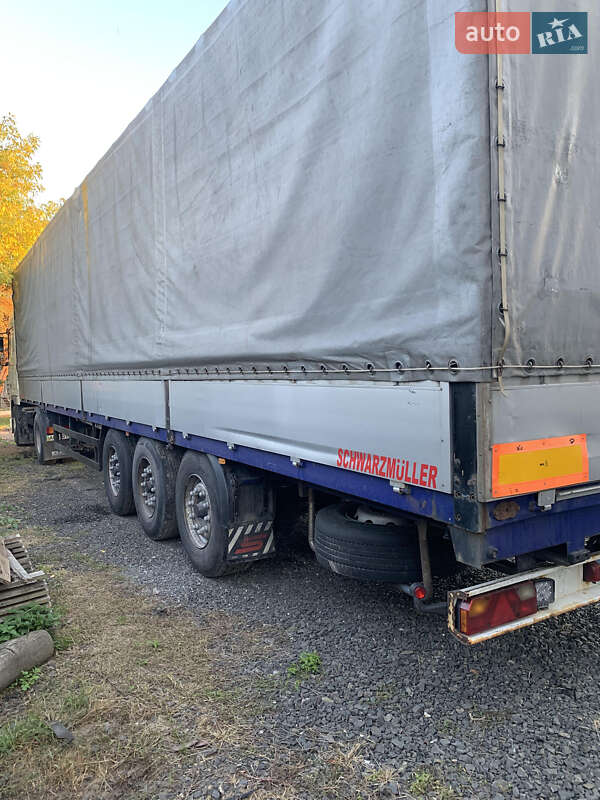 Тентованный борт (штора) - полуприцеп Schwarzmuller SPA-3E 2003 в Любешове фото 3 Тентованный борт (штора) - полуприцеп Schwarzmuller SPA-3E 2003 в Любешове