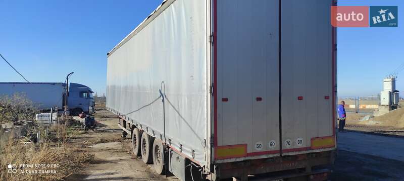 Тентованный борт (штора) - полуприцеп Schwarzmuller SPA-3E 2006 в Николаеве