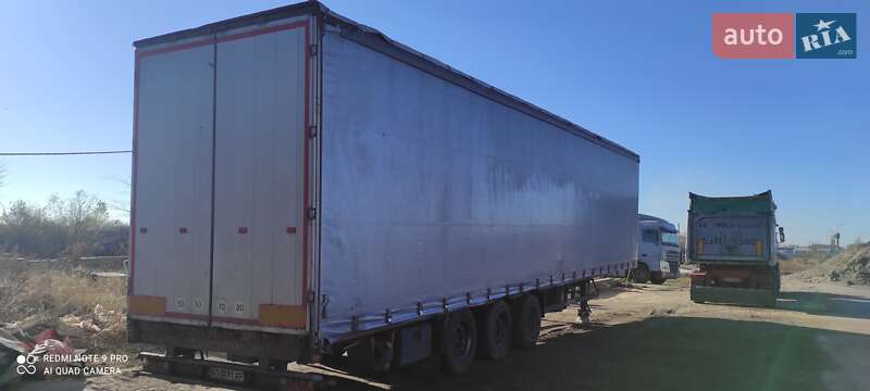 Тентованный борт (штора) - полуприцеп Schwarzmuller SPA-3E 2006 в Николаеве