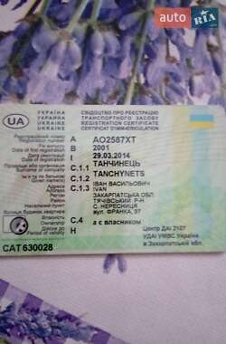 Бортовий напівпричіп Schwarzmuller SPA-3E 2001 в Тячеві