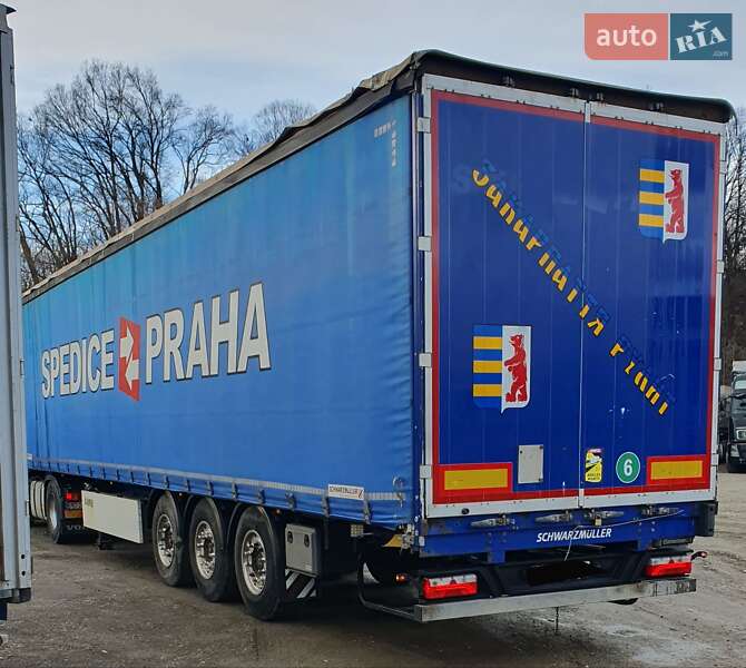 Тентованный борт (штора) - полуприцеп Schwarzmuller SPA-3E 2016 в Тячеве фото 4 Тентованный борт (штора) - полуприцеп Schwarzmuller SPA-3E 2016 в Тячеве