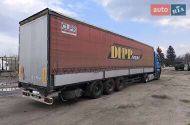 Тентованный борт (штора) - полуприцеп Schwarzmuller SPA-3E 2008 в 