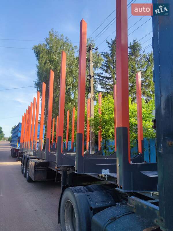 Лесовоз / Сортиментовоз - полуприцеп Schwarzmuller SPA-3E 2007 в Житомире