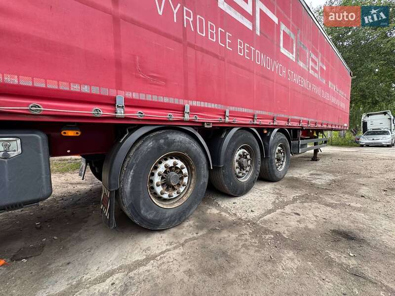 Тентованный борт (штора) - полуприцеп Schwarzmuller SPA-3E 2011 в Броварах