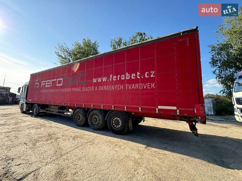 Тентованный борт (штора) - полуприцеп Schwarzmuller SPA-3E 2011 в Броварах