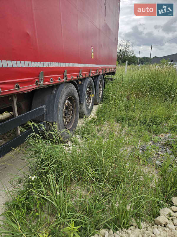 Тентованный борт (штора) - полуприцеп Schwarzmuller SPA-3E 2008 в Львове