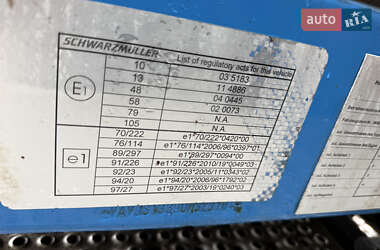 Тентований борт (штора) - напівпричіп Schwarzmuller SPA-3E 2013 в Києві