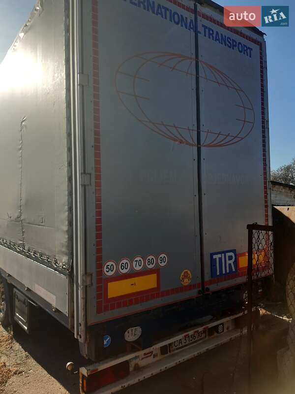 Тентованный борт (штора) - полуприцеп Schwarzmuller SPA-3E 2001 в Золотоноше