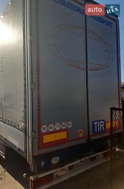 Тентованный борт (штора) - полуприцеп Schwarzmuller SPA-3E 2001 в 