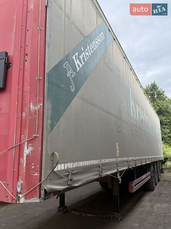 Тентованный борт (штора) - полуприцеп Schwarzmuller SPA-3E 2007 в Дубовом