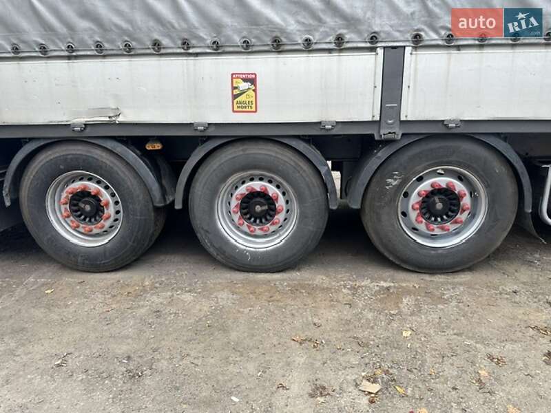 Бортовий напівпричіп Schwarzmuller SPA-3E 2008 в Рівному